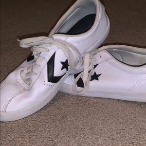 White 5 Star Converse
